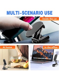 Apera MT90 Aluminum Case In-Car Phone Holder Dashboard Top 360 Degree Suitable for Home Office Use  - Image 5