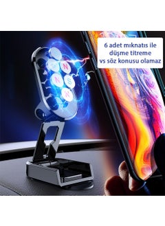 Apera MT90 Aluminum Case In-Car Phone Holder Dashboard Top 360 Degree Suitable for Home Office Use  - Image 3