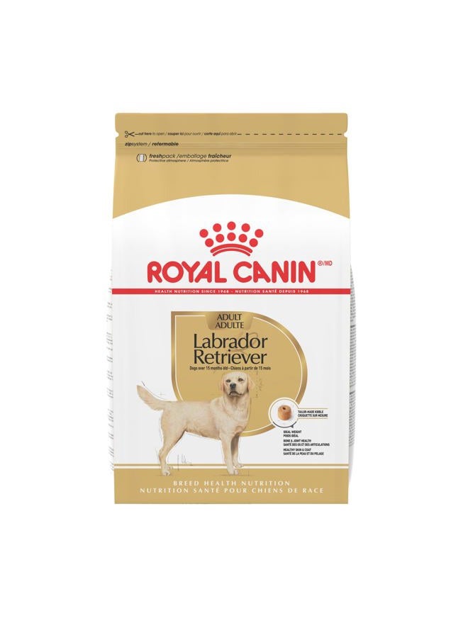 Royal Canin Breed Health Nutrition Labrador Retriever Adult Dry Dog Food 17 lb 453717 - Image 1