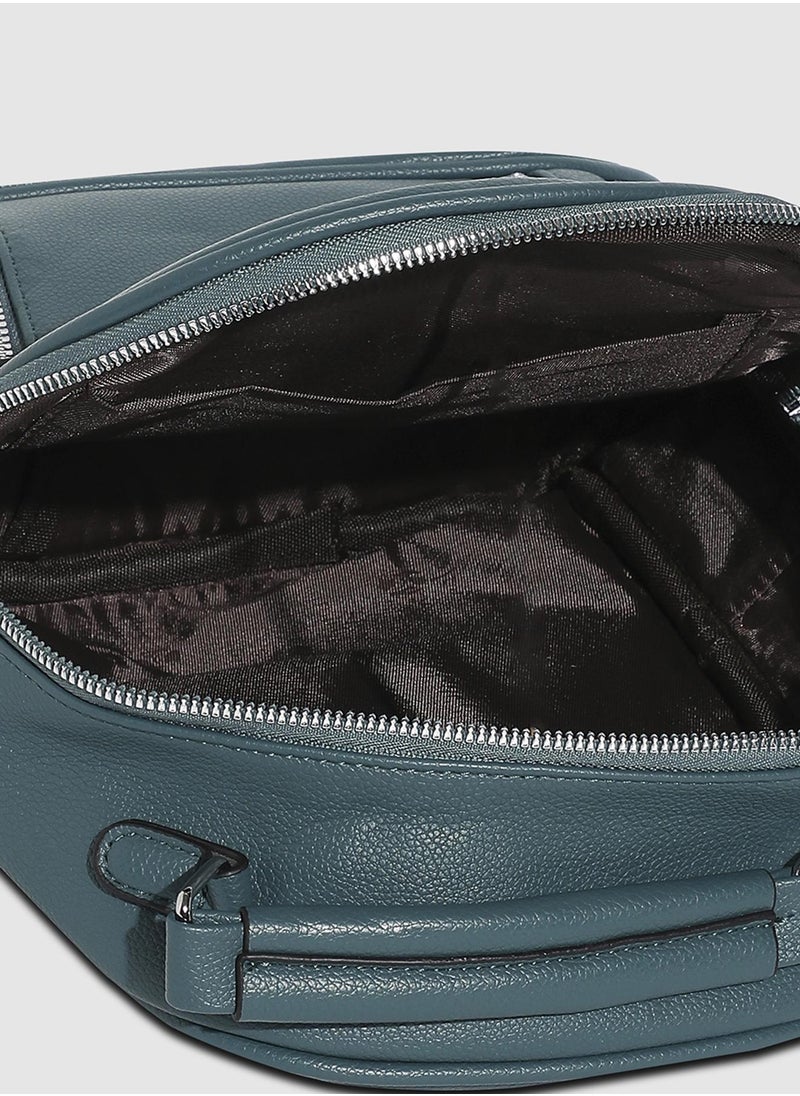 Haute Sauce Everyday Essentials Mini Backpack - Blue  - Image 5