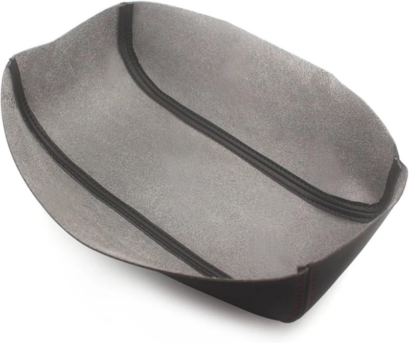 QASULER Leather Center Console Lid Cover for Nissan Pathfinder - Image 2