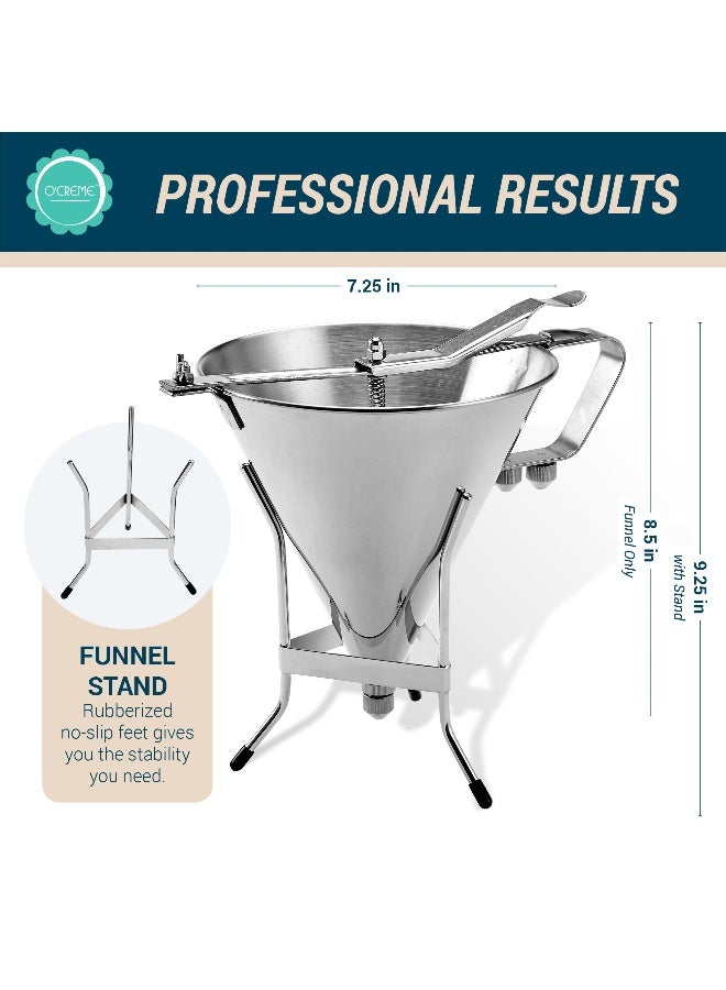 O'Creme SS Confectionery Dispenser Funnel - Image 5