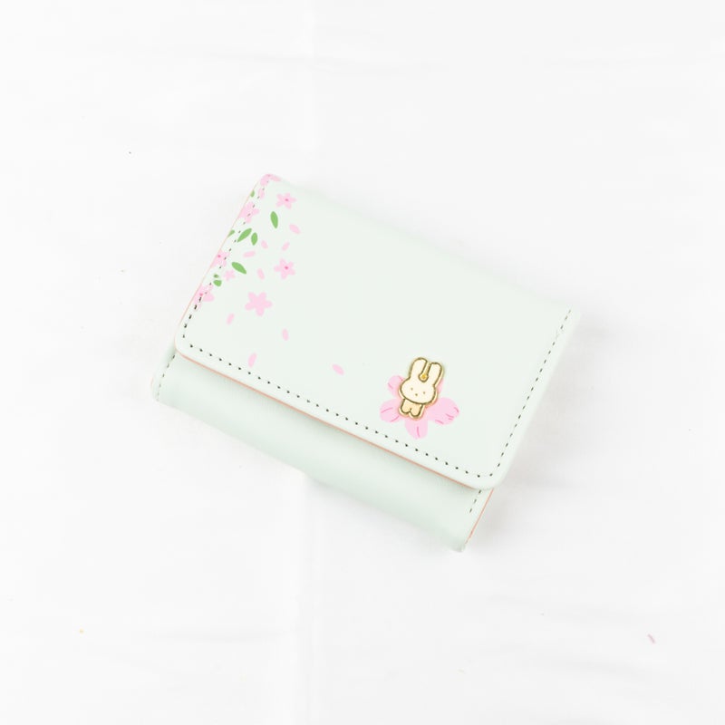 The Black Pearl Accessories Leather Flip Wallet & Card Holder with Multiple Pockets - Green - Image 1
