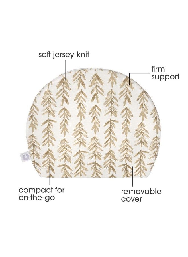 boppy Pregnancy Wedge Pillow With Removable Jersey Pillow Cover Taupe Grassland Design Firm Compact Support Portable Prenatal And Postnatal Positioning - Image 3