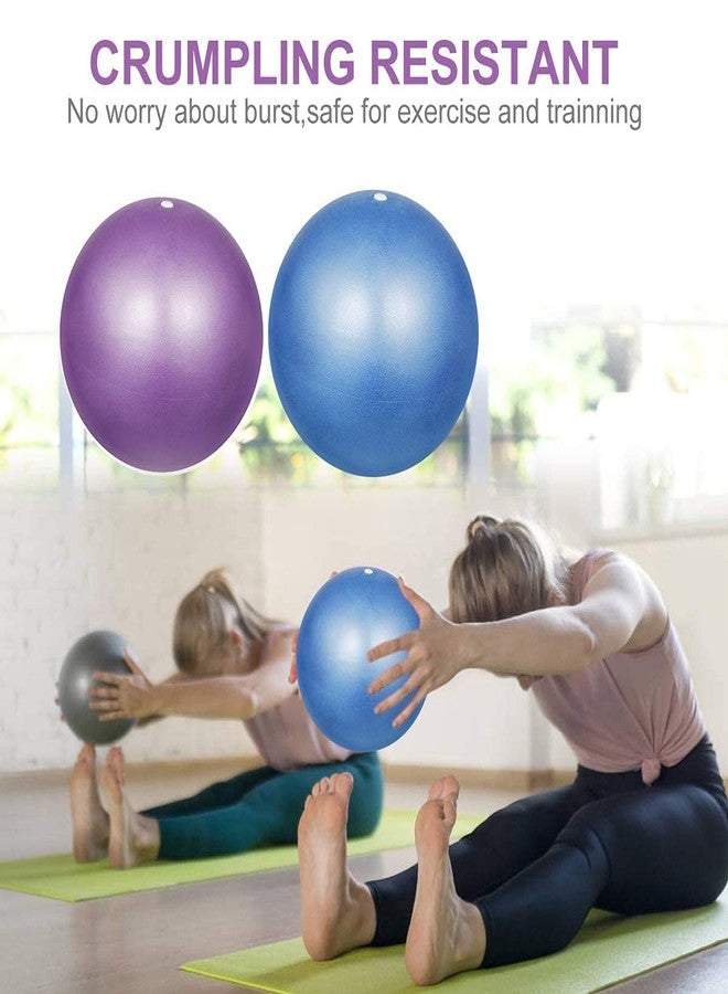 Pixelera PVC Exercise Ball, Yoga, Size 9 Inch - Image 5