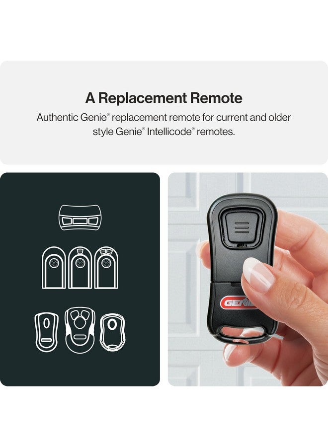 جيني جهاز تحكم عن بعد لفتح باب المرآب بزر واحد من جيني - وصول آمن ومضمون - متوافق فقط مع أجهزة فتح باب المرآب Intellicode من جيني - طراز G1T-BX - Image 4