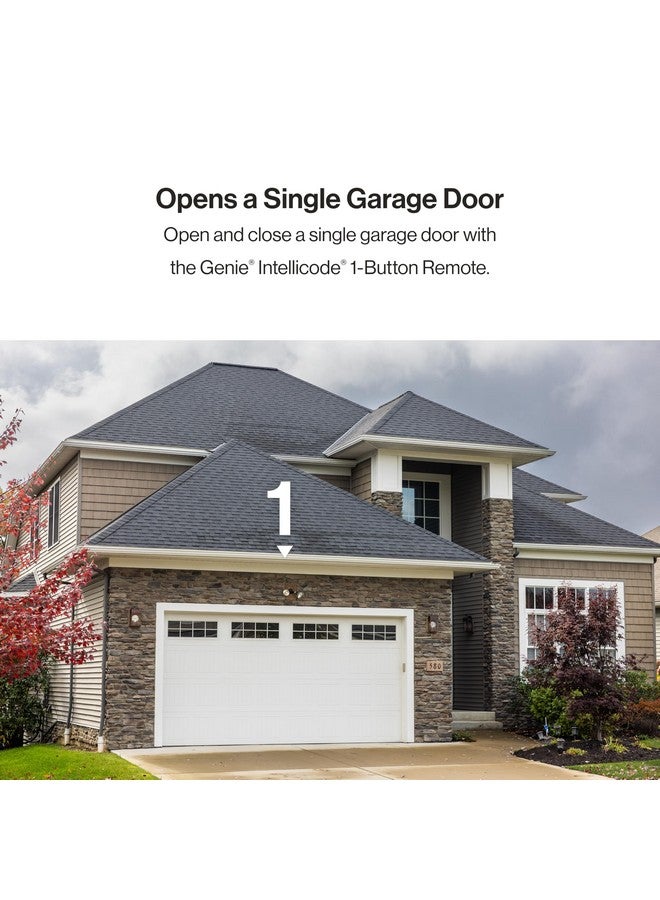 جيني جهاز تحكم عن بعد لفتح باب المرآب بزر واحد من جيني - وصول آمن ومضمون - متوافق فقط مع أجهزة فتح باب المرآب Intellicode من جيني - طراز G1T-BX - Image 5