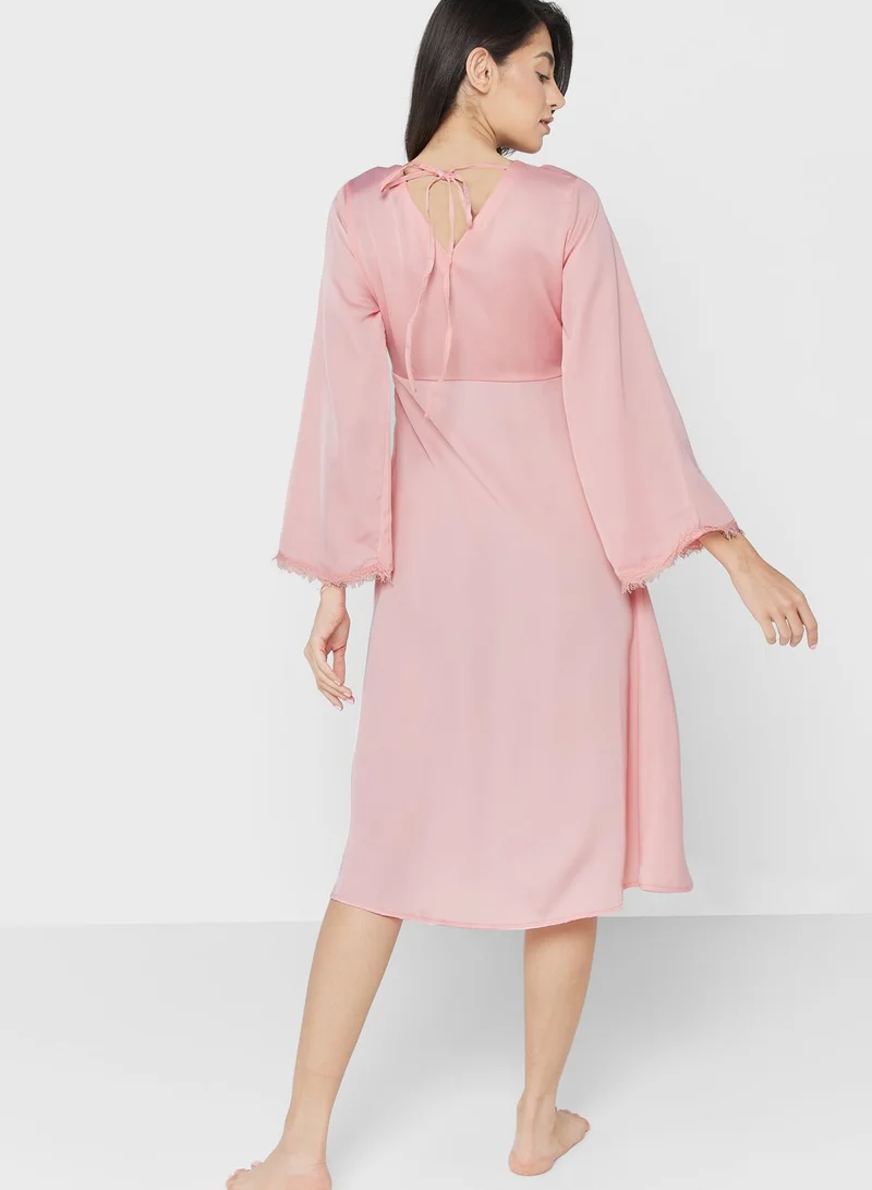 ELLA Lace Trim Detail Nightie