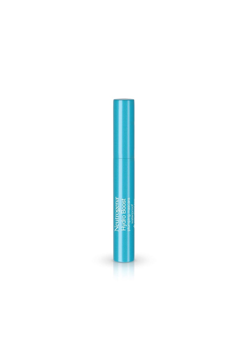Neutrogena Neutrogena Hydro Boost Waterproof Plumping Mascara Enriched with Hydrating Hyaluronic Acid Vitamin E and Keratin for Dry or Brittle Lashes Black 0721 oz  - Image 1