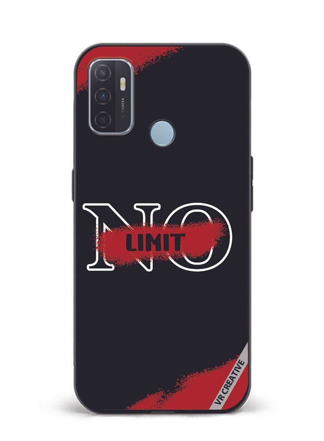 VR CREATIVE Protective Case Cover For Oppo A53 No Limit Design Multicolour - Image 1