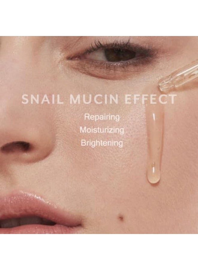 MIZON [Mizon] Snail Repair Intensive Ampoule (30ml) 80% Snail Mucin Extract Repair Serum, Elastin and Collagen Generation, Anti-Ageing, Snail Secretion Filtrate, Korean Skin Care - Image 4