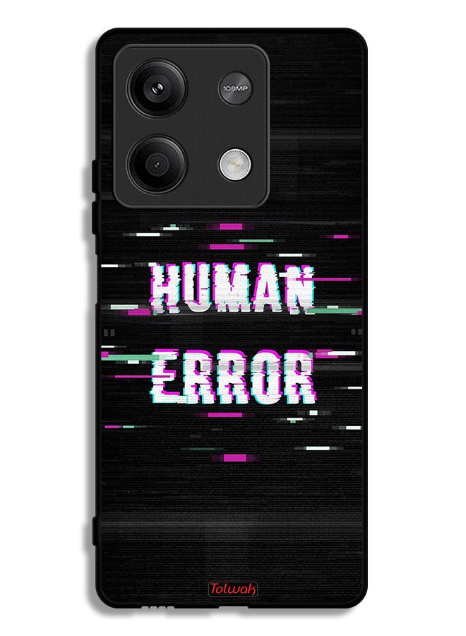 Tolwak Xiaomi Redmi Note 13 Protective Case Cover Human Error - Image 1