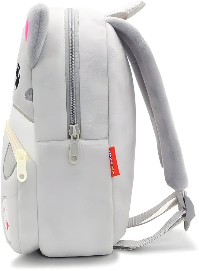Delicado Cute Small Toddler Kids Preschool Backpack Cat shaped Nursery Preschool Playschool School Picnic Travelling Bag for Baby Boy Girl Age 2-5 Years - Image 3