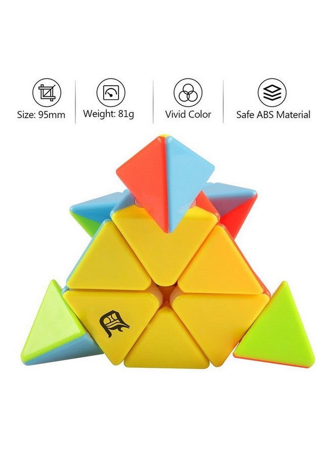 Pepperonz ( Jbp Xpreza ) Pyraminx Triangle Magic Cube Twist Puzzle - 3X3 - Image 3