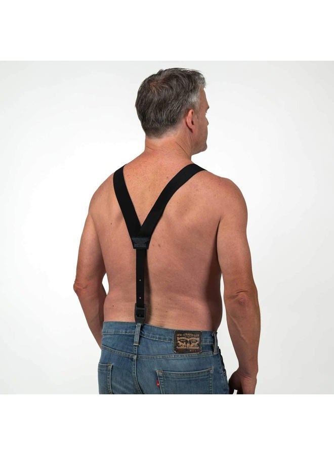 Hikers Original Hidden Suspenders for Men Under Clothes - Button Fly - Image 4