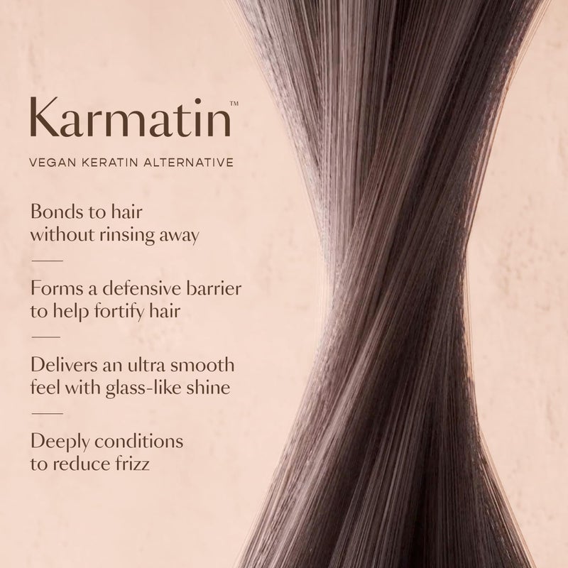 VEGAMOUR بلسم هيدرا-8 بدون شطف، للترطيب العميق وحماية من الحرارة، مع كيراتين نباتي، لشعر ناعم وحريري وخالي من التجاعيد - Image 5