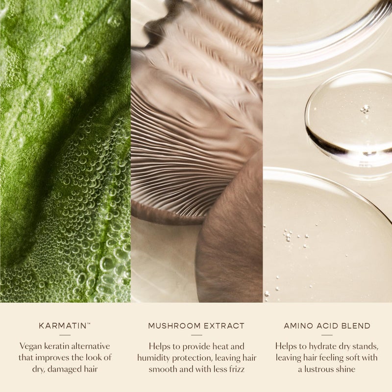 VEGAMOUR بلسم هيدرا-8 بدون شطف، للترطيب العميق وحماية من الحرارة، مع كيراتين نباتي، لشعر ناعم وحريري وخالي من التجاعيد - Image 4