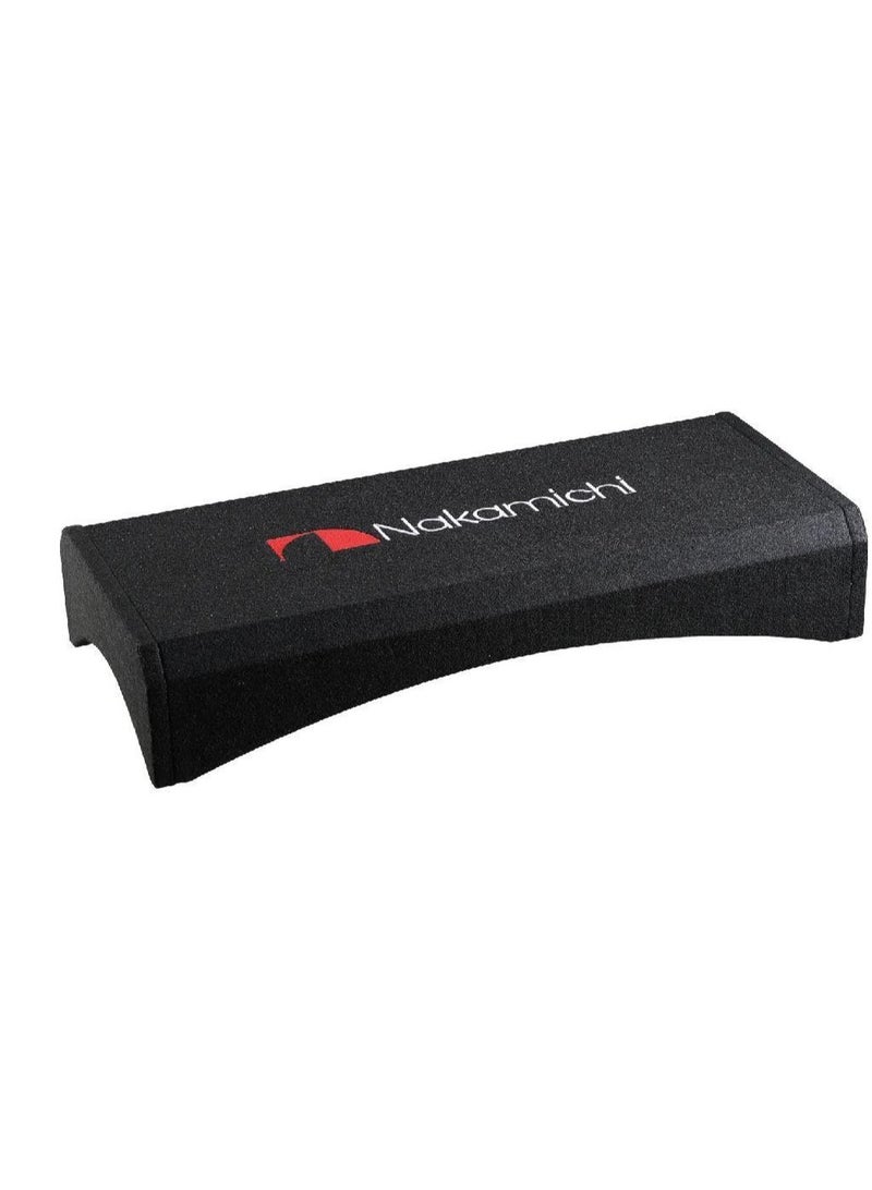 ناكاميتشي NBX210A تصميم بسيط لمكبر الصوت من الأسفل. ارتفاع 150 مم فقط. طاقة RMS 120 وات و1200 وات كحد أقصى. 2 × 10 بوصات من مكبر الصوت الفرعي. - Image 2