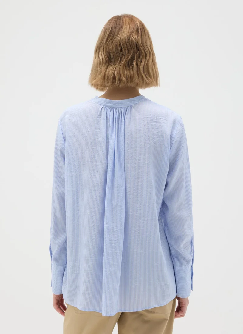 Ovs  REGULAR FIT BLUE MIXED SHIRT for Women | Best Price UAE