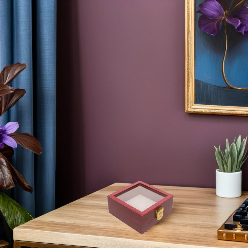Shadow Box Frame: Shadow Boxes Deep Display Cases 3d Wood Picture Frame With Lid For Graduation Photo Bouquets Butterfly 3.93 X 3.93 X 1.77 In - Image 4