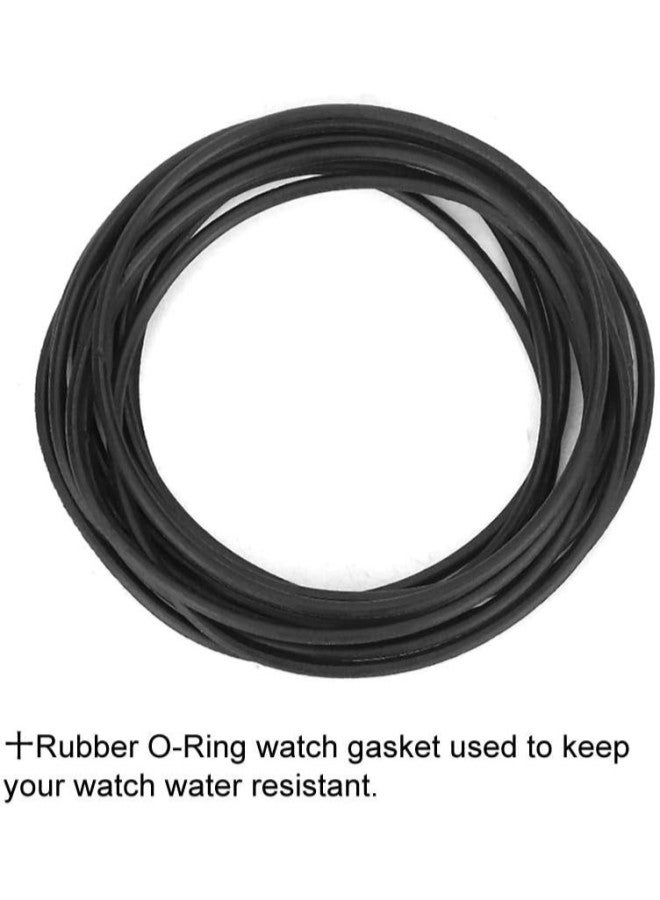 klarako yuyte 200 Pieces O-Ring, Waterproof Rubber Seal, Back Cover Seal Gasket Repair Tool(0.7mm)  - Image 2