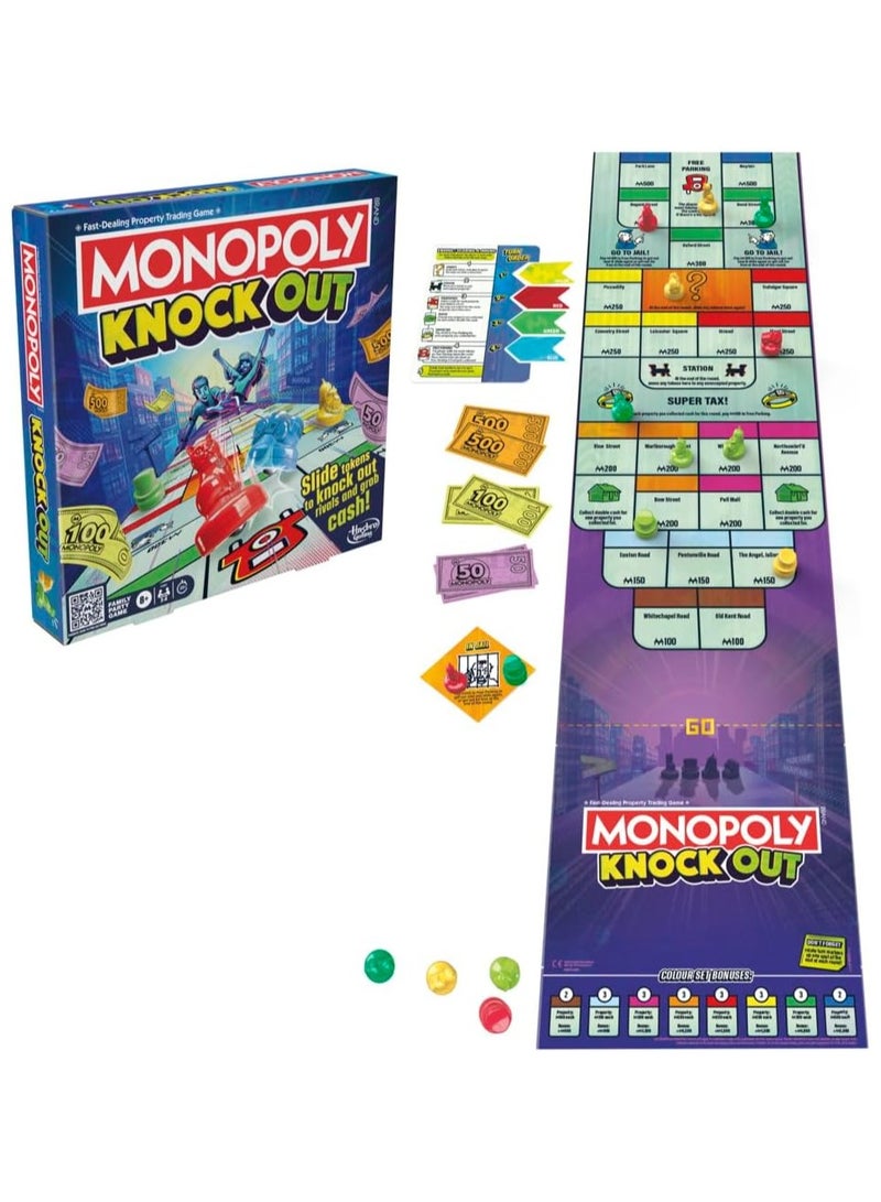Knockout | Family Party Game | Quick-Playing | 2-8 Players | Fun Game for Ages 8+  - Image 1