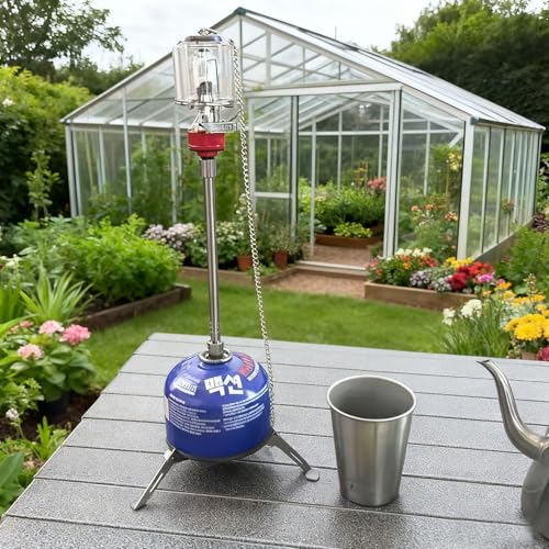 MCAMPAS Mini Fuel Can Stabilizer Stand, Foldable 304 Stainless Steel Tripod for Camping Stoves, Butane/Propane Canisters - Outdoor Hiking Cooking Gear - Image 2