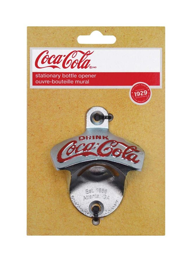 TableCraft Coca-Cola Wall Mount Bottle Opener Small