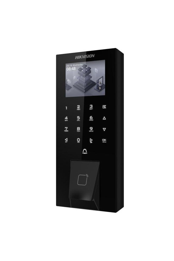 HIKVISION DS-K1T807MBFWX-E1 Pro Series Fingerprint Access Control Terminal, 2.4" LCD Display, 5000 Fingerprints, 5000 M1 Cards, 150,000 Logs, PIN Code, Wi-Fi, Bluetooth, PoE, IP65 Waterproof, RS-485, Wiegand, USB, Web Config, Linux OS – Indoor/Outdoor Use | DS-K1T807MBFWX-E1 - Image 3