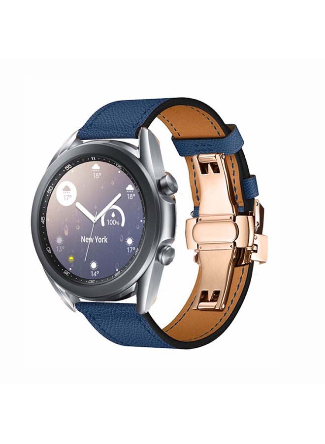 Perfii Replacement Band For Samsung Galaxy Watch3 Royal Blue - Image 2