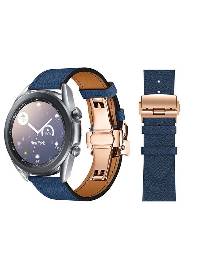Perfii Replacement Band For Samsung Galaxy Watch3 Royal Blue - Image 1