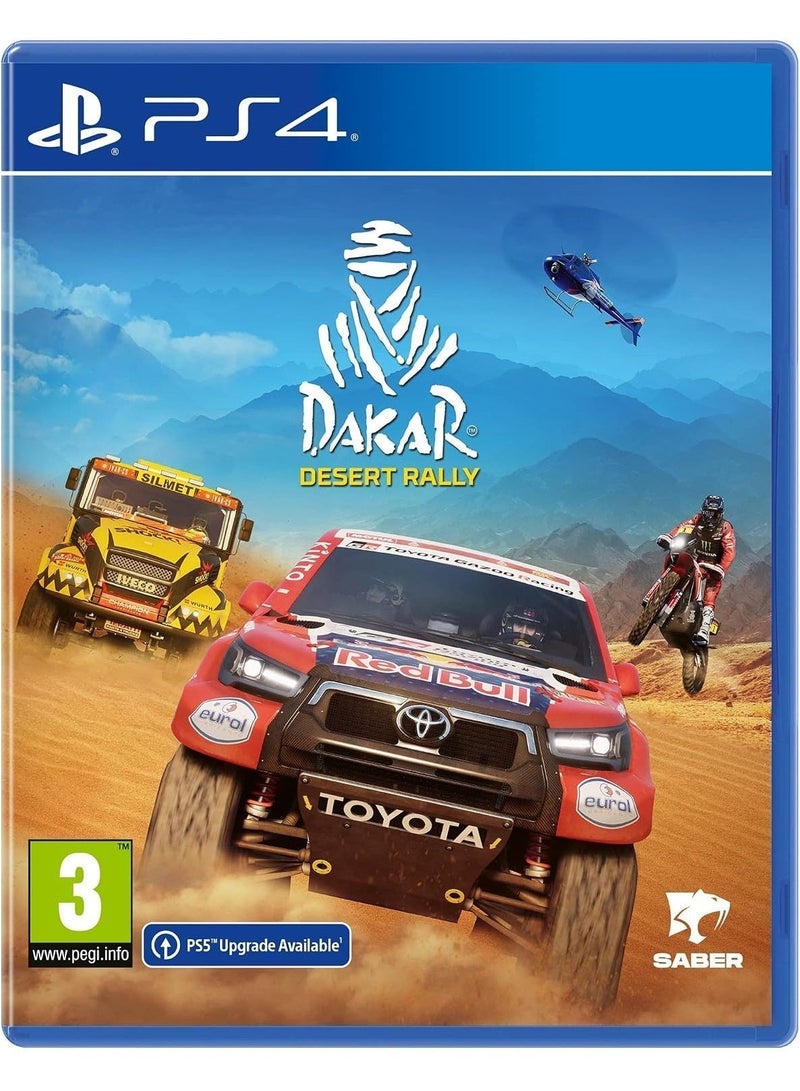PS4 Dakar Desert Rally PS4 Video Game - Image 1