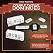 Continuum Games Family Traditions Double 12 Dominoes Tin Crystalline Dominoes - Image 4