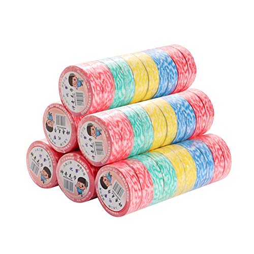 DDJYP Compressed Washcloth Towels, 20 Pcs Mini, Pure Cotton, Portable, Disposable, Travel, Camping and Hiking, Red, Blue, Green, Yellow - Image 1
