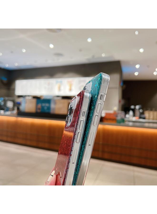 اس-توب جراب لهاتف iPhone 11 Pro Max مصنوع من مادة TPU الإيبوكسي اللامعة والترتر - Image 5