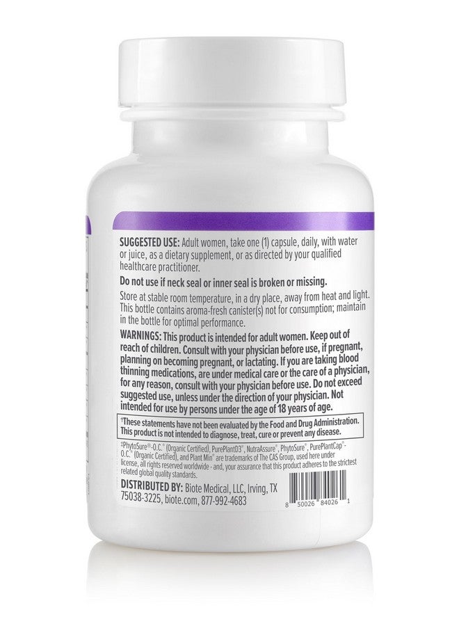 bioTE Nutraceuticals - HER-T - Healthy Testosterone Balance Support for Women (30 Capsules) - Image 1