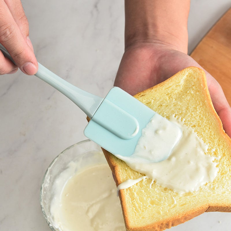 4 Pcs Multifunctional Silicone Baking Set Cake Cream Scrapers With Handles ( ) - Image 2