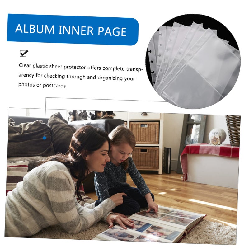 Transparent Photo Sleeves 25 Pack Protectors For Photos Cards Postcards Moisture Dust Protection - Image 3