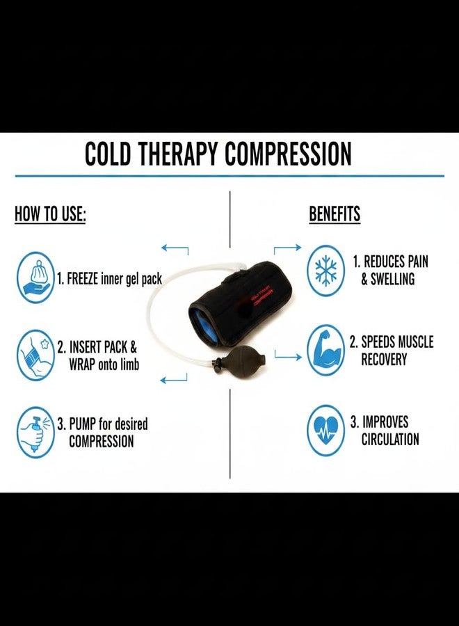 Wrist Brace with Ice Pack & Compression – Cold Therapy Wrist Support for Pain Relief | Wrist Ice Pack Wrap for Sprain, Swelling, Carpal Tunnel & Sports Injury Recovery (Right & Left Hand) - Image 2