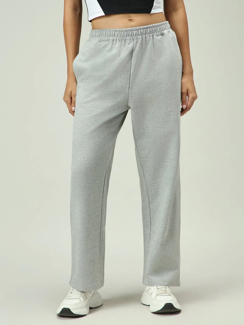 Outzidr  Grey Ultra Baggy Joggers for Women | Best Price UAE