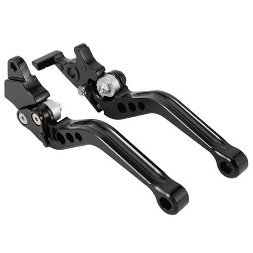 Wacece ATV Clutch and Brake Lever Set Adjustable Handle for Raptor YFM 700R 700 2008-2025 Black - Image 4