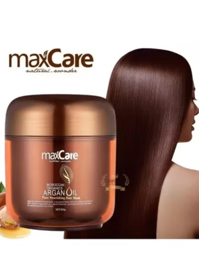 Maxcare Moroccan Organics Argan Oil Hair Mask 500ml - Image 3