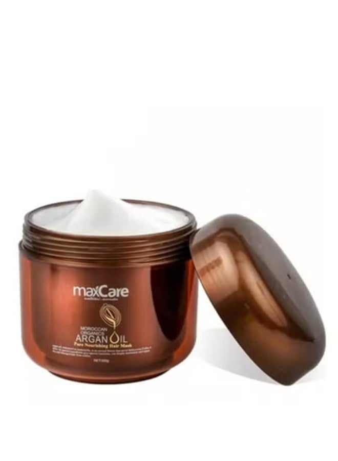Maxcare Moroccan Organics Argan Oil Hair Mask 500ml - Image 4