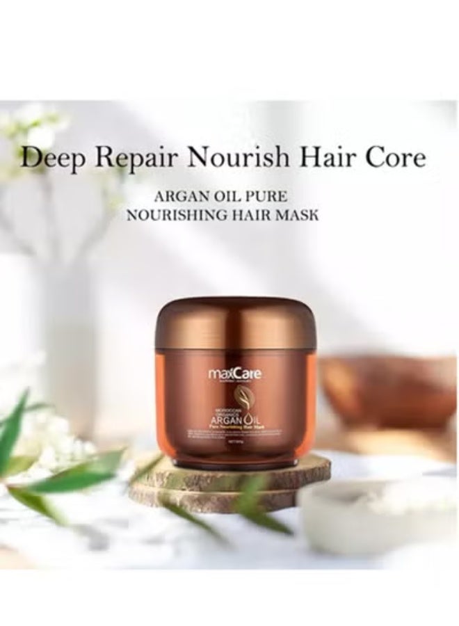 Maxcare Moroccan Organics Argan Oil Hair Mask 500ml - Image 1