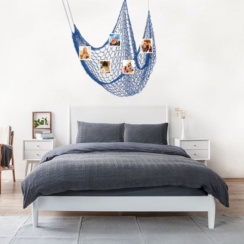 1 Pc Decorative Hanging Decoration Cotton Fishing Net Hanging Pendant - Image 4