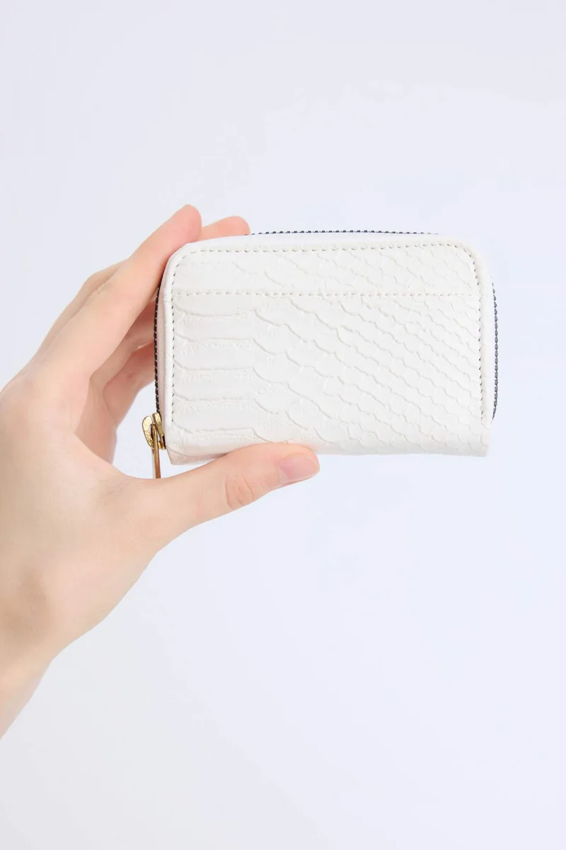 Defacto  Woman Patterned Zip Coin Wallet for Women | Best Price UAE