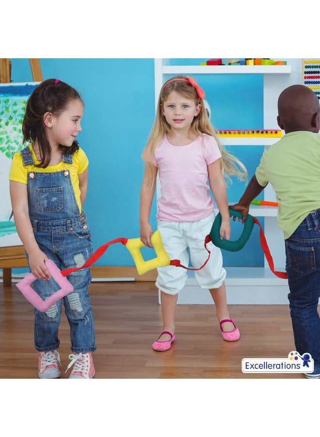 Excellerations Shapes Walking Rope for Kids Classroom Supplies(14-1/2' Long) - Image 2