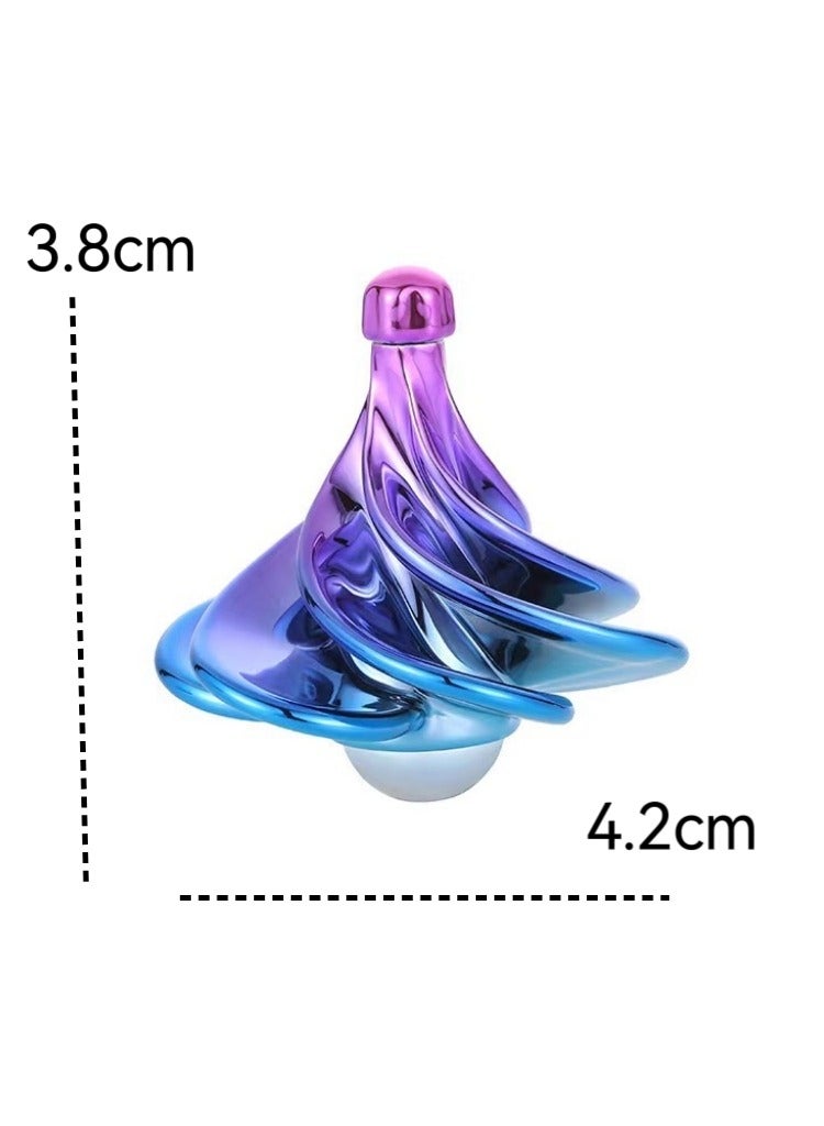 Spinning Top, Wind Gyro, Wind Blow Turn Gyro Desktop Decompression Toys, Airflow Spinning Gyro, Desktop Gyro, Stress Relief Toy - Image 4