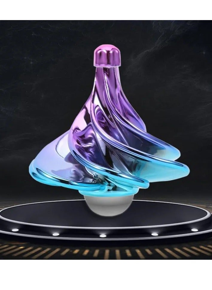 Spinning Top, Wind Gyro, Wind Blow Turn Gyro Desktop Decompression Toys, Airflow Spinning Gyro, Desktop Gyro, Stress Relief Toy - Image 1