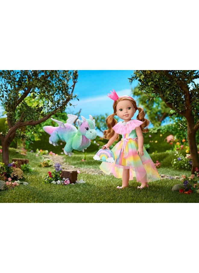 American Girl - Welliewishers 14.5-Inch Willa Doll Playset With Crisella The Dragon, Doll Dress And Accessories, And Storybook, For Ages 4+ - Image 1